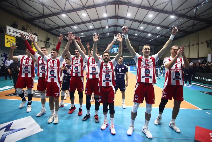 Super Cup Βόλεϊ: Θρυλική ανατροπή και κούπα για τον Ολυμπιακό